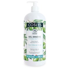 Гель для душа Coslys для восстановления и защиты с органической Оливой, 1 л