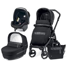 Универсальная коляска Peg-Perego Book 500 Elite Modular (3 в 1) rock black