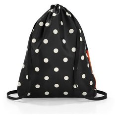 Reisenthel Мешок-сумка для обуви Mini Maxi Sacpack Mixed Dots (AU7051) черный/белый