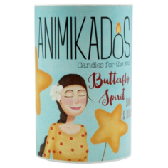 Свеча Ambientair Animikados Butterfly Spirit Аромат бабочки (VV007NSAMGB) голубой/желтый
