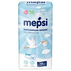 Одноразовые пеленки Mepsi 60х90 10 шт.