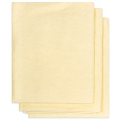 Многоразовые пеленки Чудо-Чадо Гамма фланель 120х75 набор 3 шт. желтый