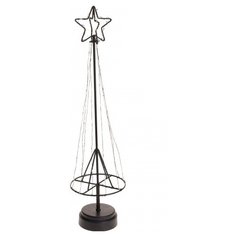 Фигурка Koopman International Елка Кассиопея 50 см черный