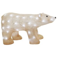 Фигурка Kaemingk Полярный медведь 33 см (490907) шампань