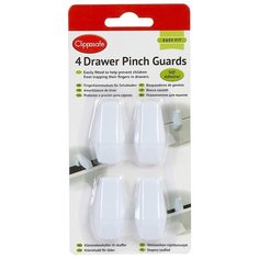 Ограничители для выдвижных ящиков CL75 Clippasafe белый