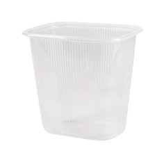 Стиролпласт Контейнеры одноразовые, пластик, 500 мл (100 шт.) прозрачный
