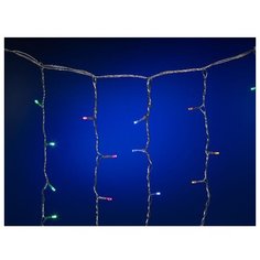 Гирлянда SNOWMEN ЕК0226, 180 ламп, мультиколор/черный повод