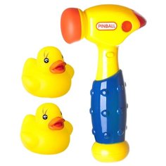 Развивающая игрушка BONDIBON Baby You Молоток с уточками ВВ1919 желтый/синий
