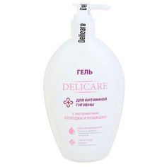 Delicare Гель для интимной гигиены с экстрактами корня солодки и ромашки, 270 мл