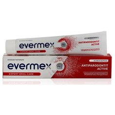 Зубная паста Evermex Antiparodontit Active, 75 мл