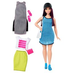 Кукла Barbie с набором одежды, 29 см, DTF01