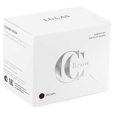 CC Brow Краска для бровей 5+5 саше (набор с окислителем) brown