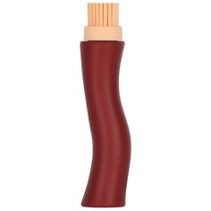 Кисть кулинарная MOULIN VILLA Cherry C-SqB с контейнером бежевый/бордовый