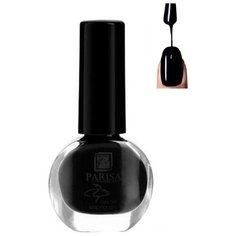 Лак Parisa Ballet Mini, 6 мл, оттенок №26 черный матовый