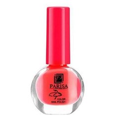 Лак Parisa Ballet Mini, 6 мл, оттенок №63 коралловый неон матовый