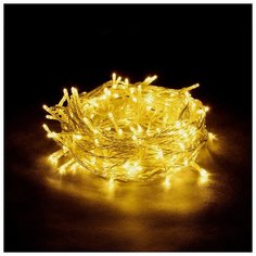 Гирлянда Vegas Бахрома 55016 (200 x 100 см), 64 ламп, желтый/прозрачный провод