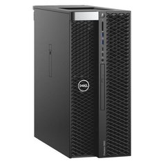 Настольный компьютер DELL Precision T5820 (5820-8055) Midi-Tower/Intel Core i9-10900X/16 ГБ/256 ГБ SSD+1 ТБ HDD/NVIDIA Quadro P2200/Windows 10 Pro черный
