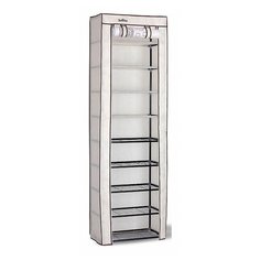 Обувница Sheffilton SHT-SR2 , размер (ШхГ): 68х44 см , цвет: черный/слоновая кость