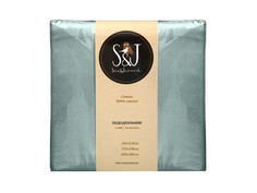 Пододеяльник Sova&Javoronok 175x210cm Сатин Turquoise 18030118120