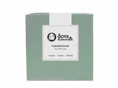 Пододеяльник Sova&Javoronok 143x216cm Бязь Green 18030119386