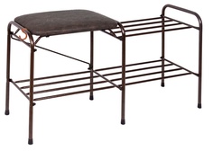 Подставка для обуви ЗМИ 80cm с сиденьем Copper Antique ПДОсС81М