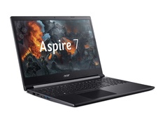 Ноутбук Acer Aspire 7 A715-75G-56ZT NH.Q88ER.002 (Intel Core i5-9300H 2.4GHz/8192Mb/256Gb SSD/nVidia GeForce GTX 1650 Ti 4096Mb/Wi-Fi/15.6/1920x1080/Eshell)