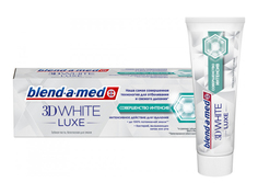 Зубная паста Blend-a-med 3D White Luxe Совершенство интенсивного действия 75ml 8001841359175