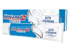 Зубная паста Blend-a-med Комплекс экстра отбеливание Мята 100ml 5000174415728