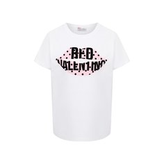 Хлопковая футболка REDVALENTINO