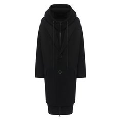Шерстяное пальто Yohji Yamamoto