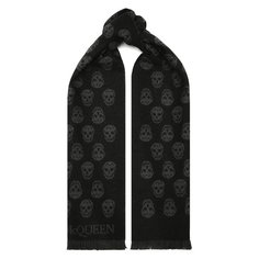 Шерстяной шарф Alexander McQueen