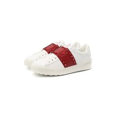 Кожаные кеды Valentino Garavani Rockstud Valentino