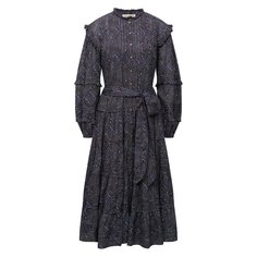 Платье из хлопка и вискозы Ulla Johnson