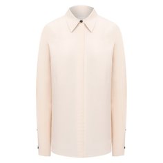 Рубашка из вискозы и шелка Jil Sander