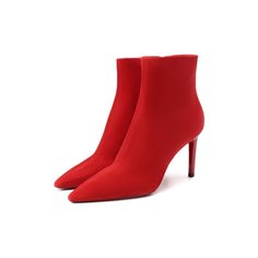 Кожаные ботильоны Santoni