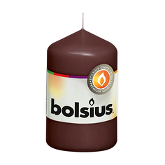 Свеча Bolsius Moccolo 8x5 коричневая
