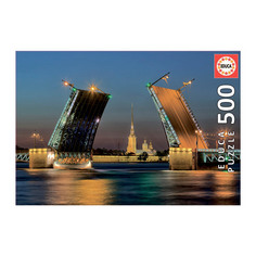 Пазл Educa Развод Дворцового моста в Санкт-Петербурге 500 деталей