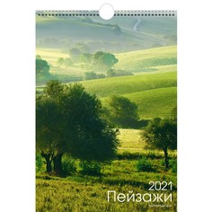 Календарь одноблочный малый Природа (дизайн 3) на 2021 год Канц Эксмо