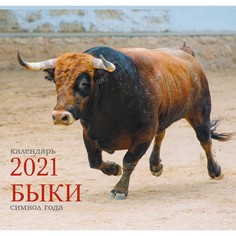 Календарь одноблочный Символ года (дизайн 2) на 2021 год Канц Эксмо
