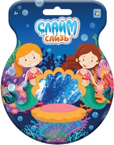 Лизун 1 TOY Слайм Русалки слизь с фигурками