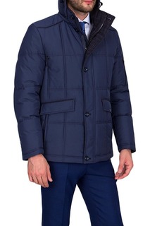 Пуховик мужской BAZIONI 4084 SP M GRIT LT синий 56