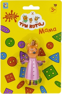 Фигурка пластиковая 1 TOY Три кота Мама Кошка, 8 см