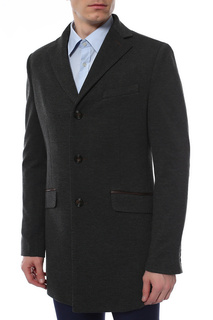 Пальто мужское ABSOLUTEX 2062 M KNIT DK GREY серое 48