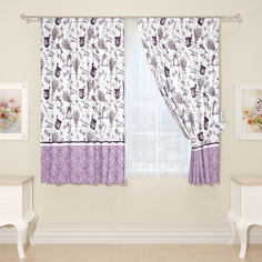 Фотошторы Сирень Yeva 290x160