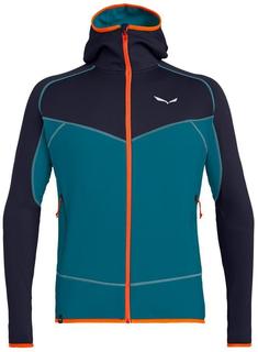Толстовка Для Активного Отдыха Salewa 2020 Puez 3 Pl M Fz Premium Navy/Malta (Eur:56/3X)