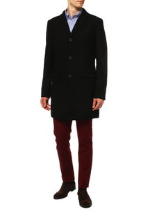 Пальто мужское BAZIONI 5033 CARBONE BLACK черные 56