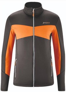Толстовка Горнолыжная Maier 2019-20 Cerkno Black/Orange (Eur:54)