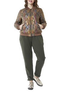 Бомбер женский D`imma 1852 зеленый 50