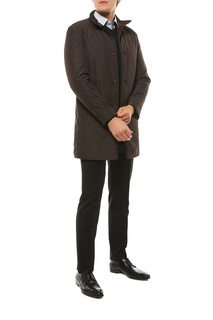 Плащ мужской BAZIONI 3012 M GRITS BROWN BAZ коричневый 46