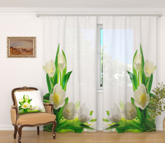 Фототюль Сирень Lisha 290x260